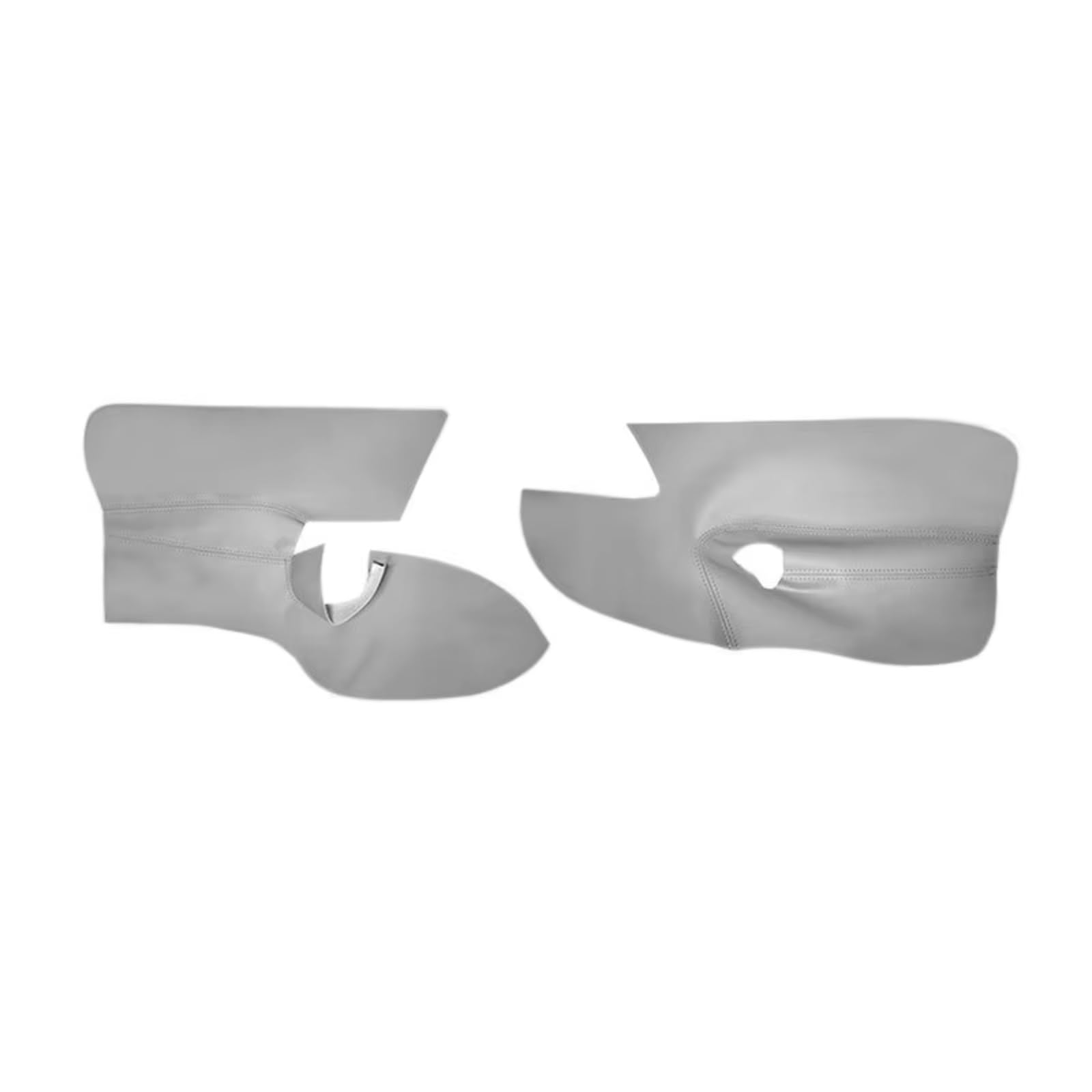 Innenzubehör Für VW Für Golf 5 Für Jetta 2005-2009 Auto Tür Armlehne Panel Abdeckung Aufkleber Trim Links Hand stick Tür Panel Abdeckung Auto Dekorative(Front Gray) von Mfibbmf