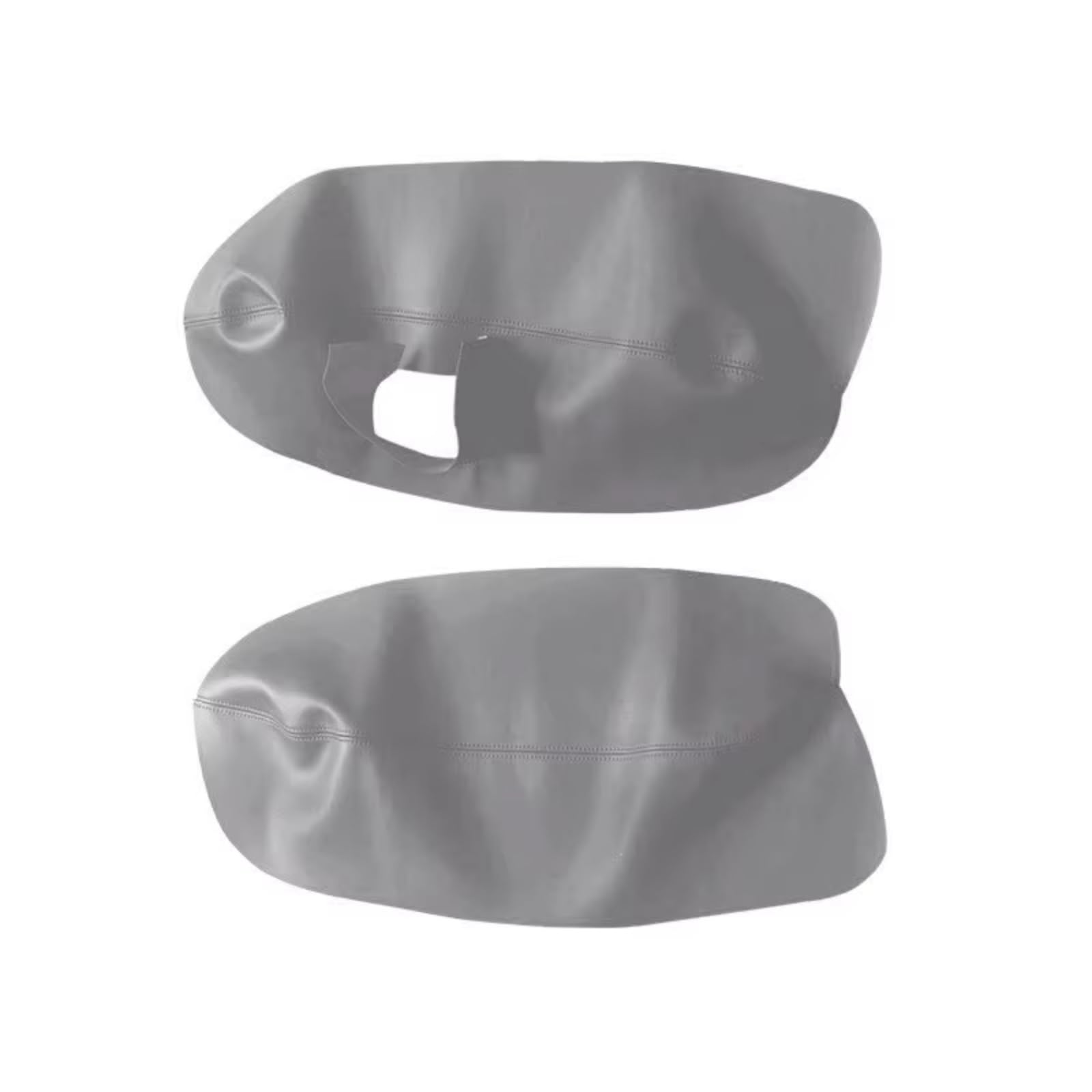Innenzubehör Für VW Für Passat B5 1998-2005 Auto Tür Armlehne Panel Abdeckung Trim Rechtslenker Weiche Leder Tür panel Abdeckung Auto Dekorative(Front Gray) von Mfibbmf