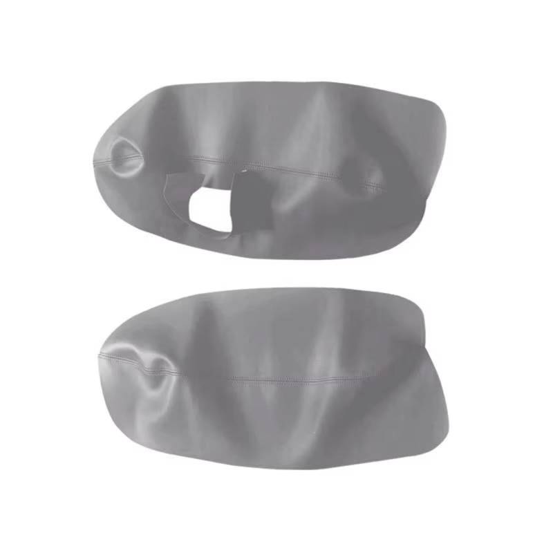 Innenzubehör Für VW Für Passat B5 1998-2005 Auto Tür Armlehne Panel Abdeckung Trim Rechtslenker Weiche Leder Tür panel Abdeckung Auto Dekorative(Front Gray) von Mfibbmf