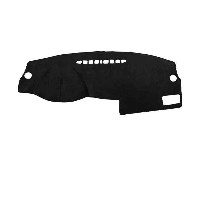 Innenzubehör Für VW für Golf 4 MK4 für Golf IV 1J 2000 2001-2005 Anti-UV-Armaturenbrett-Matte, Flanell-Armaturenbrett-Abdeckungspad Auto Dekorative(LHD Black) von Mfibbmf
