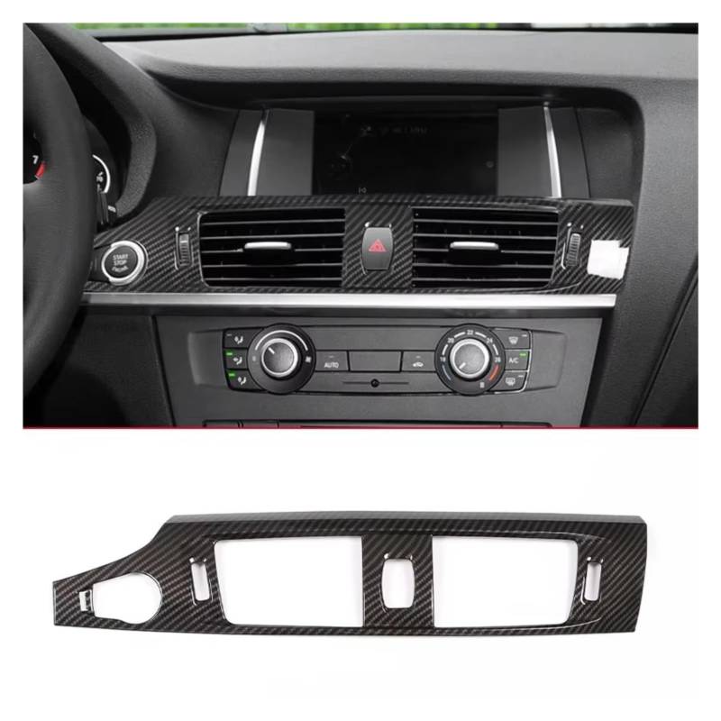 Innenzubehör Für X3 X4 F25 F26 2011-2017 Auto Interior Center Control Panel Lenkrad Tür Trim Aufkleber Auto Dekorative(10) von Mfibbmf