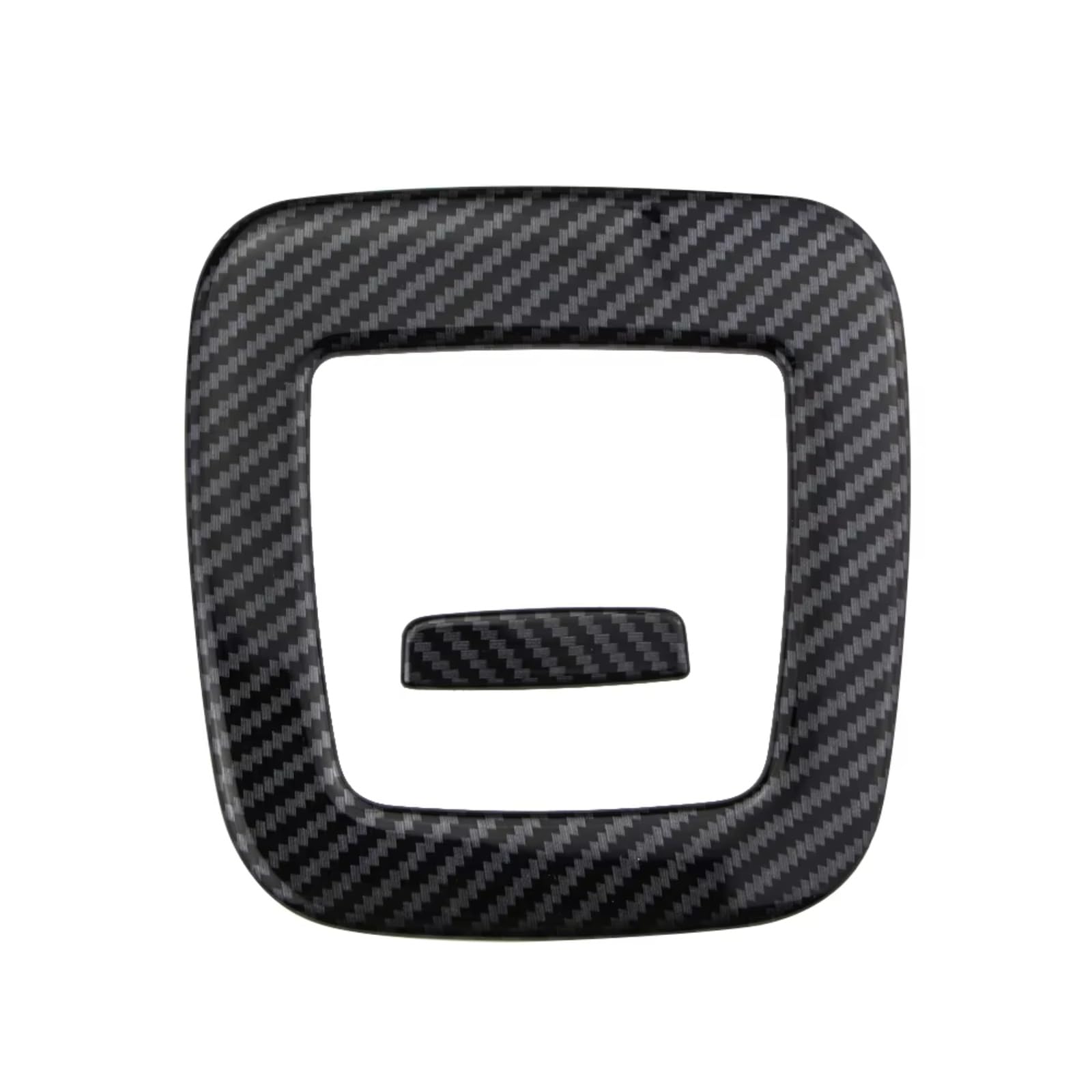 Innenzubehör Für X3 X4 G01 G02 2018-2022 Auto Stamm Griff Rahmen Dekoration Auto Dekorative(Schwarz) von Mfibbmf