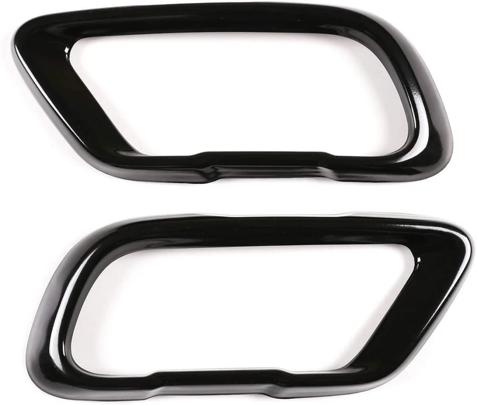 Innenzubehör Für X5 F15 G05 X6 F16 X7 G07 2014-2021 Sport Version Auto Rohr Throat Auspuff Ausgänge Schwanz Rahmen Trim Abdeckung Auto Dekorative(Style A Black) von Mfibbmf