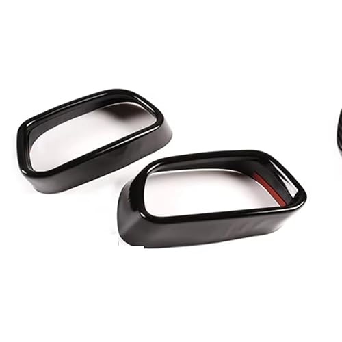 Innenzubehör Für X5 F15 G05 X6 F16 X7 G07 2014-2021 Sport Version Auto Rohr Throat Auspuff Ausgänge Schwanz Rahmen Trim Abdeckung Auto Dekorative(Style B Black) von Mfibbmf
