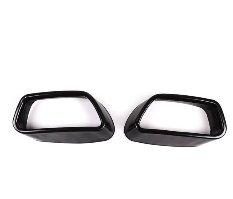 Innenzubehör Für X5 F15 G05 X6 F16 X7 G07 2014-2021 Sport Version Auto Rohr Throat Auspuff Ausgänge Schwanz Rahmen Trim Abdeckung Auto Dekorative(Style C Black) von Mfibbmf