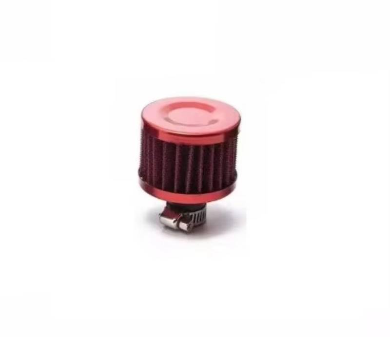 Motorrad Luftfilter Universal-Schnittstelle Auto-Luftfilter Klein 12 Mm Für Motorrad Turbo High Flow Racing Kaltlufteinlassfilter Pilzkopf Luftfilter Motorrad(B) von Mfibbmf