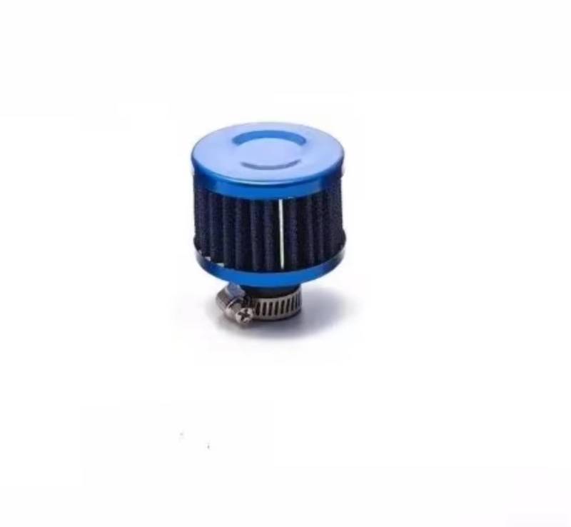 Motorrad Luftfilter Universal-Schnittstelle Auto-Luftfilter Klein 12 Mm Für Motorrad Turbo High Flow Racing Kaltlufteinlassfilter Pilzkopf Luftfilter Motorrad(C) von Mfibbmf
