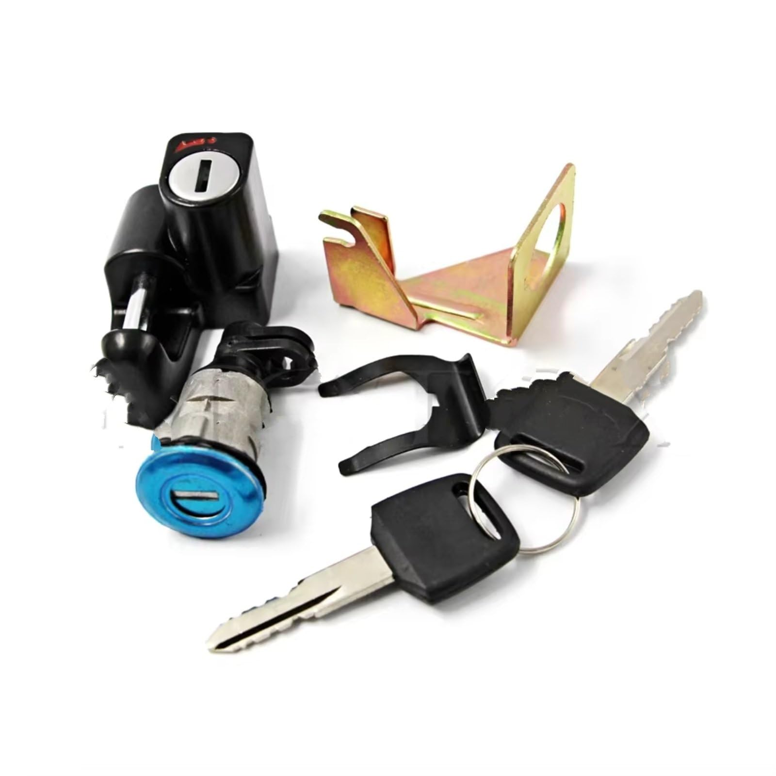Motorrad Zündschlüssel Für CBR250 CBR250R/RA CBR300RA/R Für Hornet CB250 CB600F CB1300 VTR250 MC33 Zündschloss Tankdeckel Abdeckung W/Key Lock Set Zündschloss Motorrad Motorrad Zündschlüssel Für CBR250 CBR250R/RA CBR300RA/R Für Hornet CB250 CB600F CB1300 VTR250 MC33 Zündschloss Tankdeckel Abdeckung W/Key Lock Set Zündschloss Motorrad von Mfibbmf