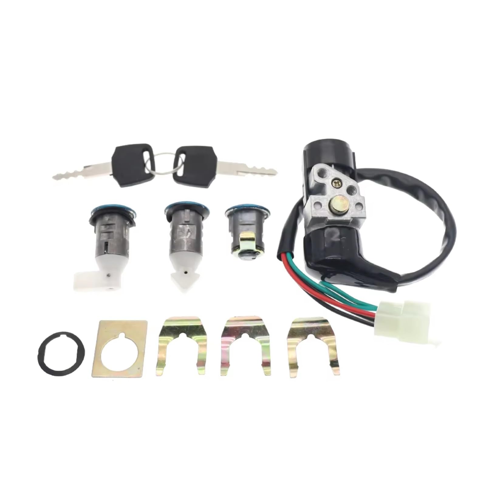 Motorrad Zündschlüssel Für LEAD90 Universal Motorrad Zündung Schalter Hülse Lock Haltbarkeit Zündschloss Motorrad Motorrad Zündschlüssel Für LEAD90 Universal Motorrad Zündung Schalter Hülse Lock Haltbarkeit Zündschloss Motorrad von Mfibbmf