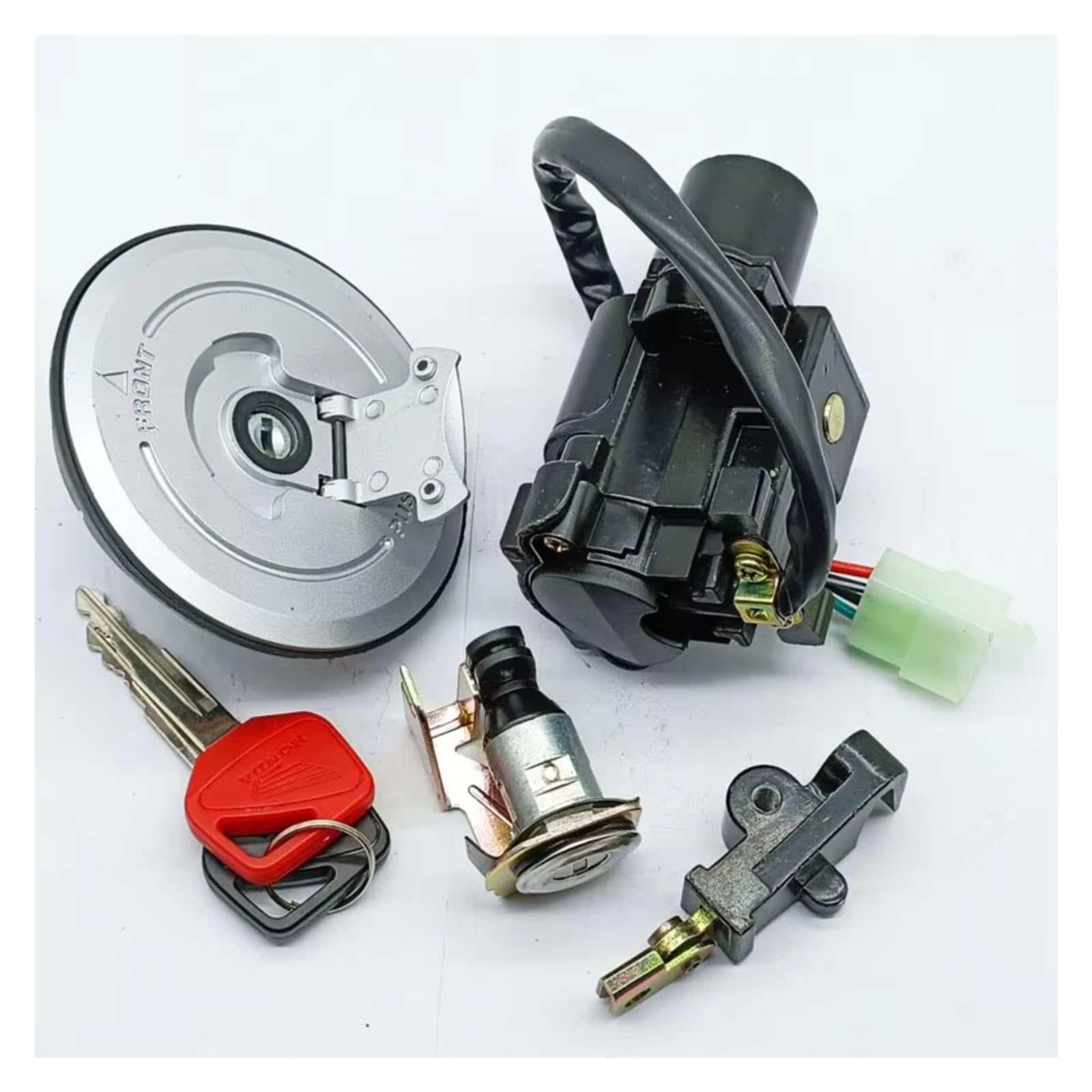 Motorrad Zündschlüssel Für XLV650 XL650 Für Transalp 2000/2001/2002/2003/2004/2005/2006 Zündschloss Schloss Tankdeckel Set Lock Key Zündschloss Motorrad Motorrad Zündschlüssel Für XLV650 XL650 Für Transalp 2000/2001/2002/2003/2004/2005/2006 Zündschloss Schloss Tankdeckel Set Lock Key Zündschloss Motorrad von Mfibbmf