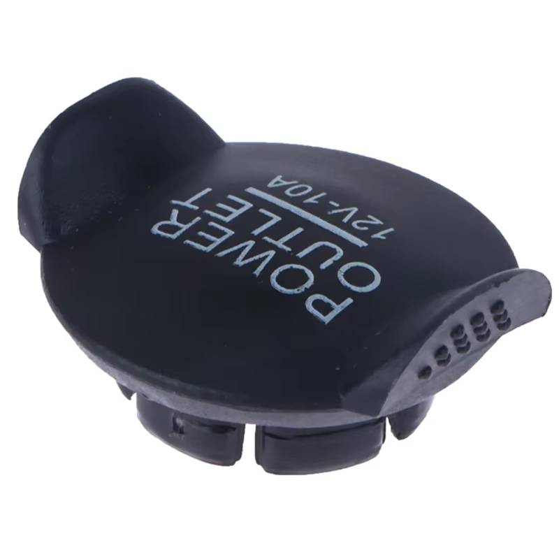 Motorrad Zündschlüssel Universal Schwarz Wasserdicht Auto Zigarettenanzünder Steckdose Abdeckung 12V Steckdose Stecker Taste Zubehör Zündschloss Motorrad von Mfibbmf