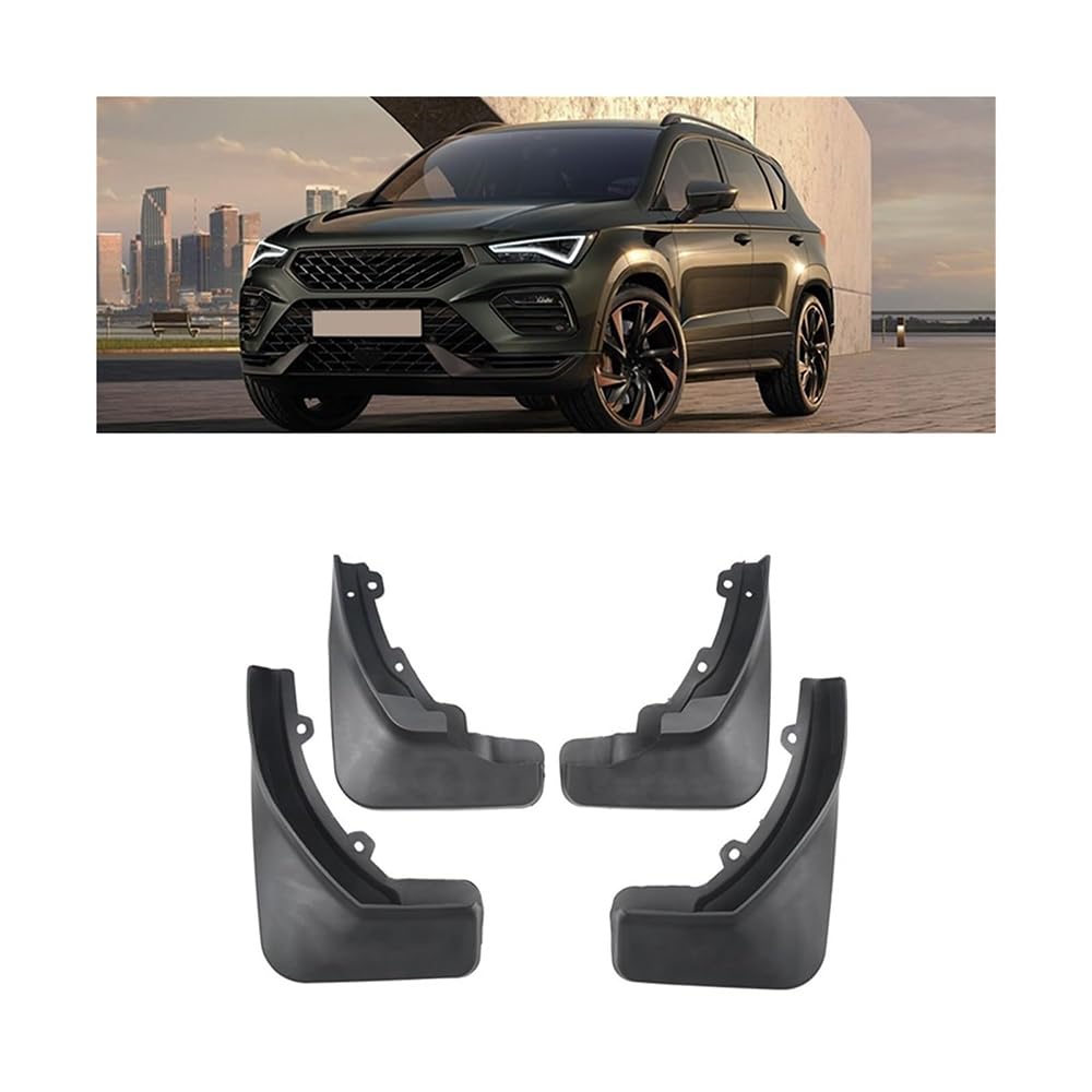 Mhfdpp 4 Stück Auto Schmutzfänger für Cupra Ateca 2018-2022 2023 Spritzschutz Spritzlappen Schutzbleche Kotflügel Schlamm Klappen Flap Guards Schutz Zubehö Mhfdpp 4 Stück Auto Schmutzfänger für Cupra Ateca 2018-2022 2023 Spritzschutz Spritzlappen Schutzbleche Kotflügel Schlamm Klappen Flap Guards Schutz Zubehö von Mhfdpp
