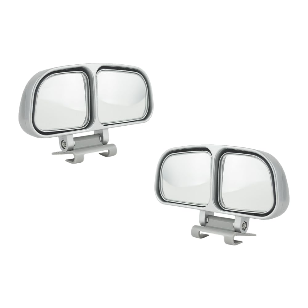 2 Stück Toter Winkel Spiegel, Dual Linsen Design, Auto Rückspiegel, Verstellbar Totwinkel Spiegel Zusatzspiegel mit Selbstklebung für Universal Autos 2 Stück Toter Winkel Spiegel, Dual Linsen Design, Auto Rückspiegel, Verstellbar Totwinkel Spiegel Zusatzspiegel mit Selbstklebung für Universal Autos von MiOYOOW
