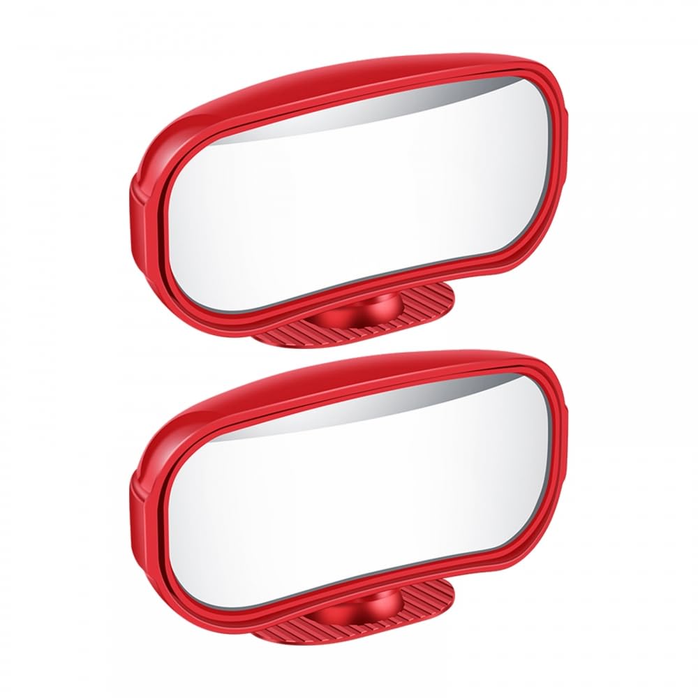 2 Stück Toter Winkel Spiegel,Seitlicher Drehbarer Rückspiegel High Definition Weitwinkel Seitenspiegel für PKW LKW SUV 2 Stück Toter Winkel Spiegel,Seitlicher Drehbarer Rückspiegel High Definition Weitwinkel Seitenspiegel für PKW LKW SUV von MiOYOOW