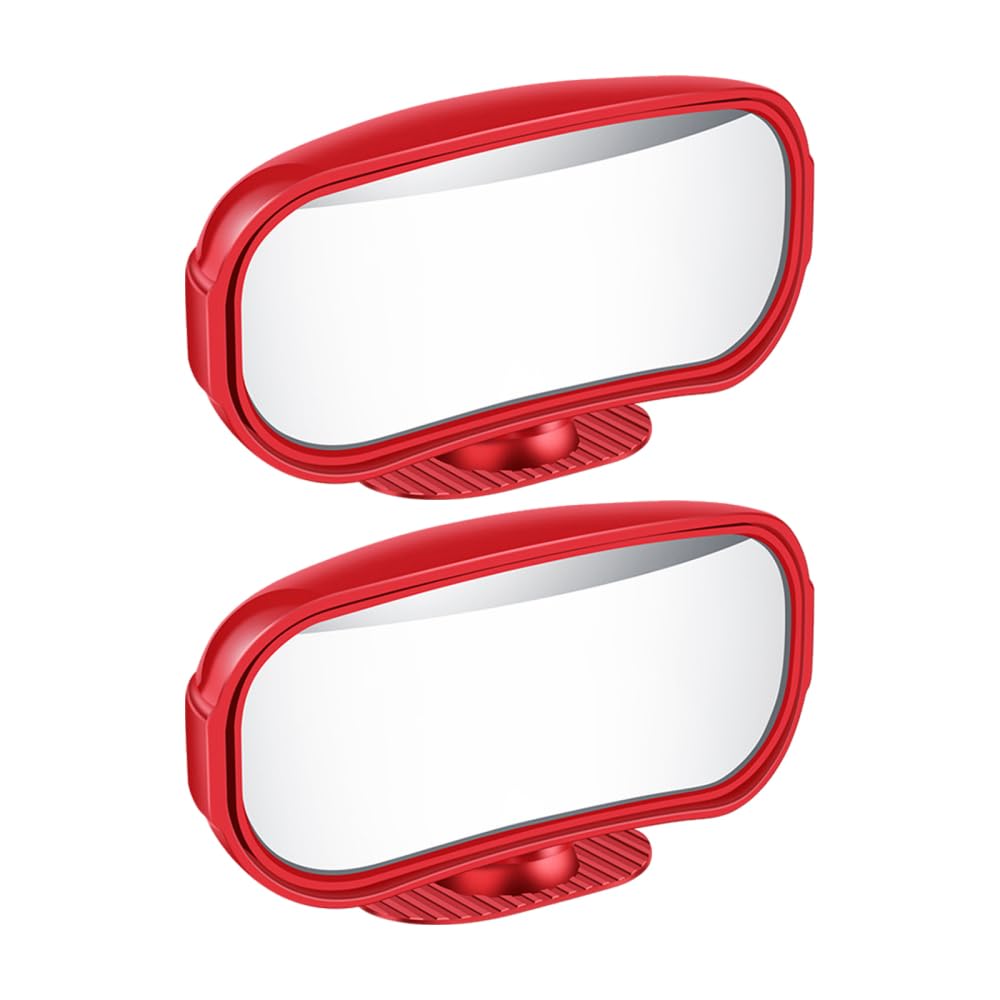 2PCS Toter Winkel Spiegel, Auto Rückspiegel für Toten Winkel, Hochtemperaturbeständiger, Universal Drehbarer Konvexer Rückspiegel für Autos 2PCS Toter Winkel Spiegel, Auto Rückspiegel für Toten Winkel, Hochtemperaturbeständiger, Universal Drehbarer Konvexer Rückspiegel für Autos von MiOYOOW