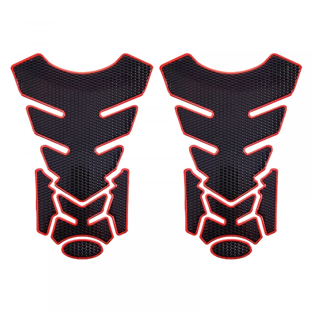 MiOYOOW 2 STÜCKE Tankpad Motorrad Tankschutz Tankaufkleber Gastankschutz Motorrad Gasöl Kraftstofftank Aufkleber 3D Fischknochen Schutzaufkleber für Motorrad MiOYOOW 2 STÜCKE Tankpad Motorrad Tankschutz Tankaufkleber Gastankschutz Motorrad Gasöl Kraftstofftank Aufkleber 3D Fischknochen Schutzaufkleber für Motorrad von MiOYOOW