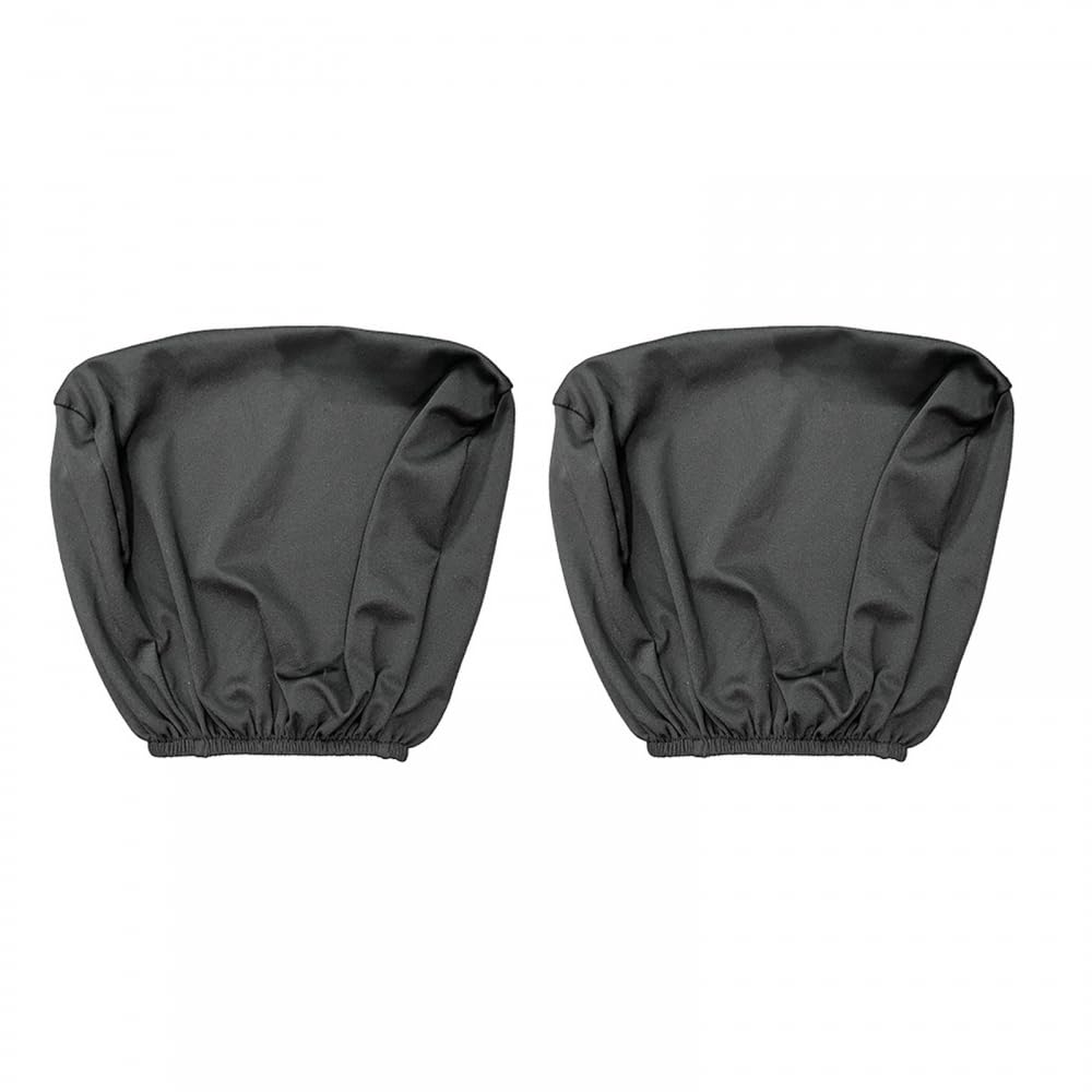 MiOYOOW 2 Stück Auto Kopfstützenbezüge,Atmungsaktiver Auto Kopfstützenschutz Schmutzabweisend Kopfstützen Bezug für Autos LKWs SUVs Wohnmobile von MiOYOOW