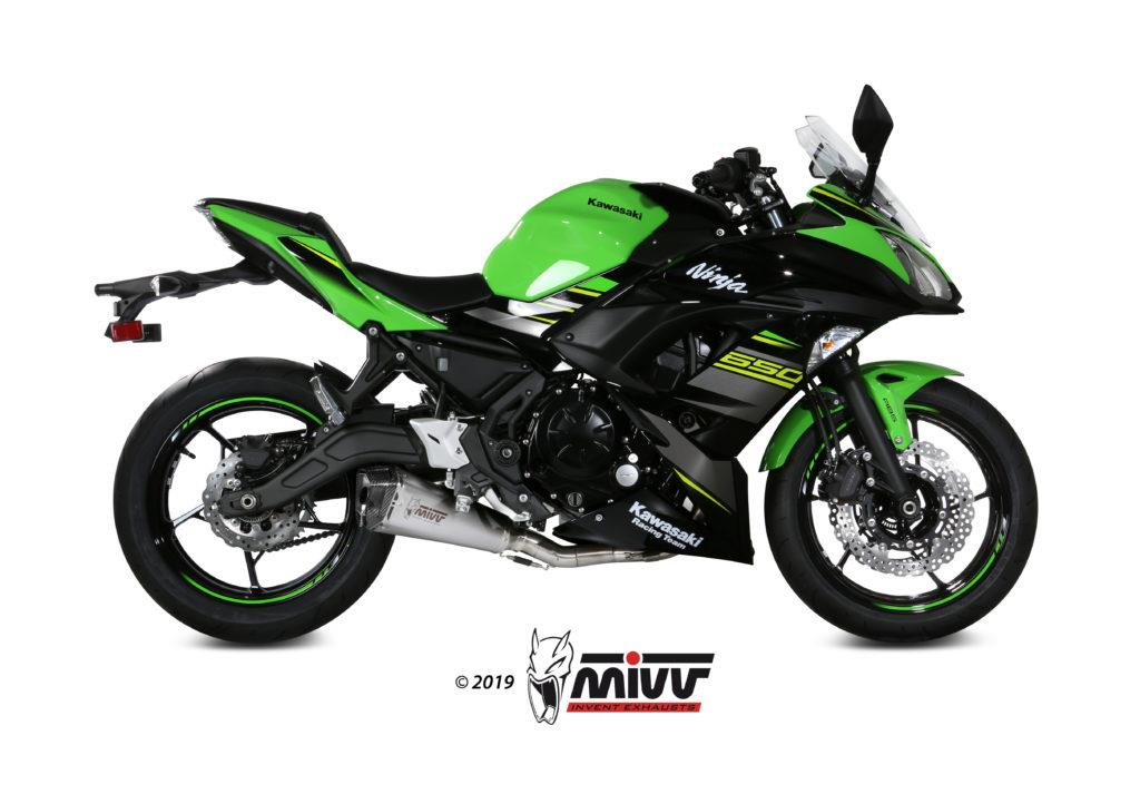 Sport Auspuff Komplettanlage MIVV Delta Race Edelstahl Kawasaki Ninja 650 Bj.2017-2023 EURO-4/EURO-5 Sport Auspuff Komplettanlage MIVV Delta Race Edelstahl Kawasaki Ninja 650 Bj.2017-2023 EURO-4/EURO-5 von MiVV