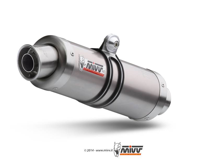 Sport Auspuff Komplettanlage inkl. Krümmer MIVV GP Titan KTM Duke 200 Bj. 2012-2014 mit ABE von MiVV