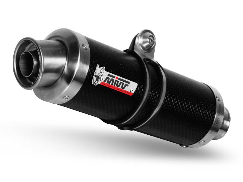 Sport Auspuff MIVV GP Carbon Kawasaki Z 800 Bj 2013-2016 Typ: ZR800A +ABE von MiVV