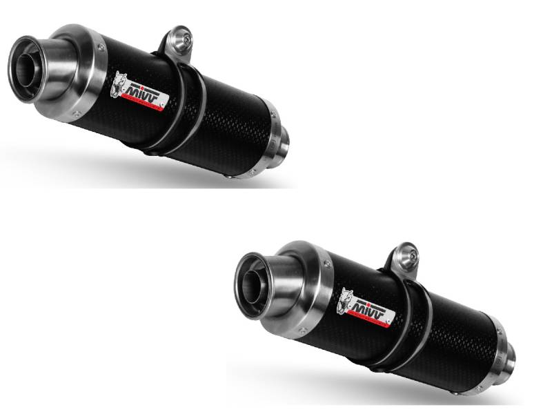 Sport Auspuff MIVV GP Carbon Suzuki GSX-R 1000 Bj. 2007-2008 K7 / K8 + ABE Typ: CL von MiVV