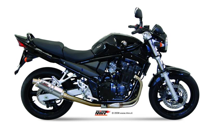 Sport Auspuff MIVV GP Titan für Suzuki GSF 650 Bandit Bj 2005-2006 Typ:B5 mit ABE von MiVV