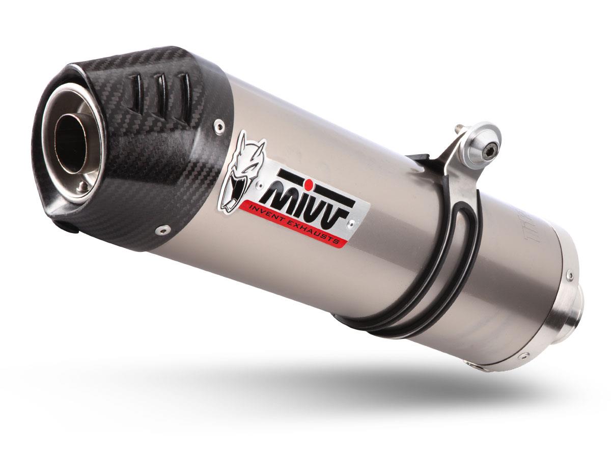 Sport Auspuff MIVV Oval Titan für Suzuki GSX 1250 FA Bj. 2009-2016 Typ: WVCH1 mit ABE Sport Auspuff MIVV Oval Titan für Suzuki GSX 1250 FA Bj. 2009-2016 Typ: WVCH1 mit ABE von MiVV