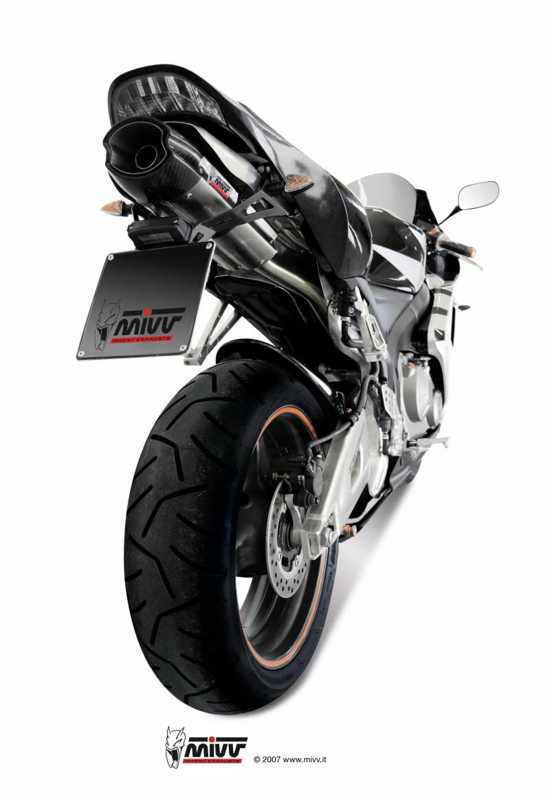 Sport Auspuff MIVV Suono Edelstahl Honda CBR 600 RR Bj. 2005-2006 Typ:PC37 +ABE von MiVV
