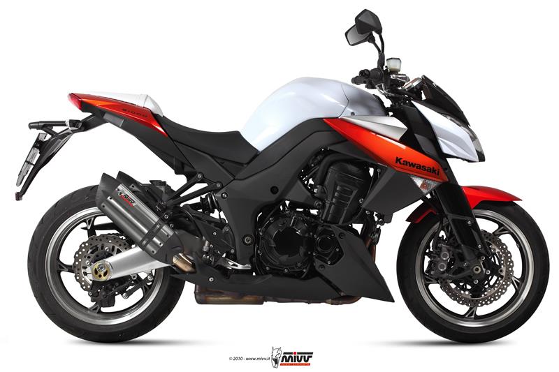 Sport Auspuff MIVV Suono Edelstahl Kawasaki Z 1000 Bj. 2010-2013 Typ: ZRT00D mit ABE Sport Auspuff MIVV Suono Edelstahl Kawasaki Z 1000 Bj. 2010-2013 Typ: ZRT00D mit ABE von MiVV