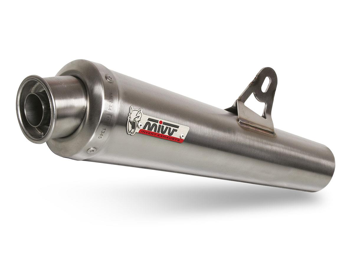 Sport Auspuff MIVV X-Cone Edelstahl Triumph Speed Triple 1050 Bj. 2007-2010 Typ: 515NJ mit ABE Sport Auspuff MIVV X-Cone Edelstahl Triumph Speed Triple 1050 Bj. 2007-2010 Typ: 515NJ mit ABE von MiVV