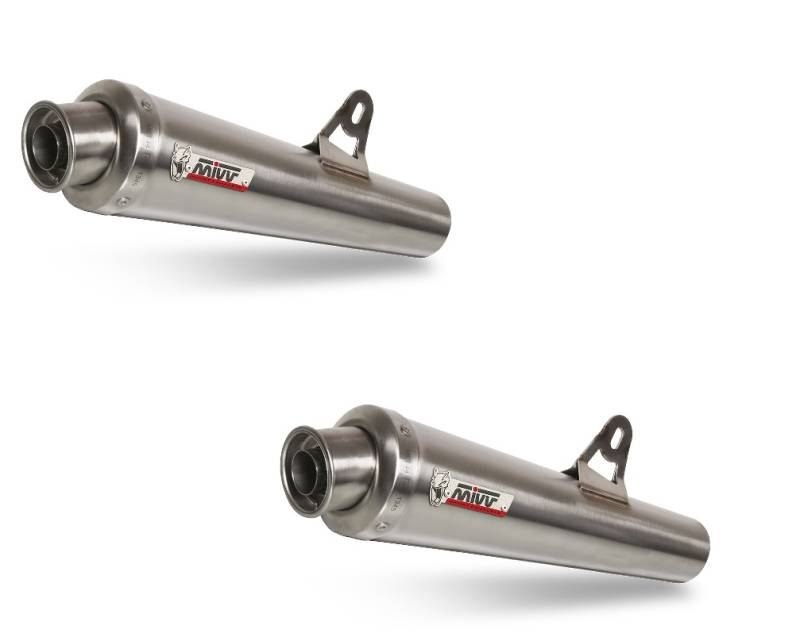 Sport Auspuff MIVV X-Cone Edelstahl für Honda CB 900 F Hornet Bj. 2002-2006 Typ: SC48 mit ABE von MiVV