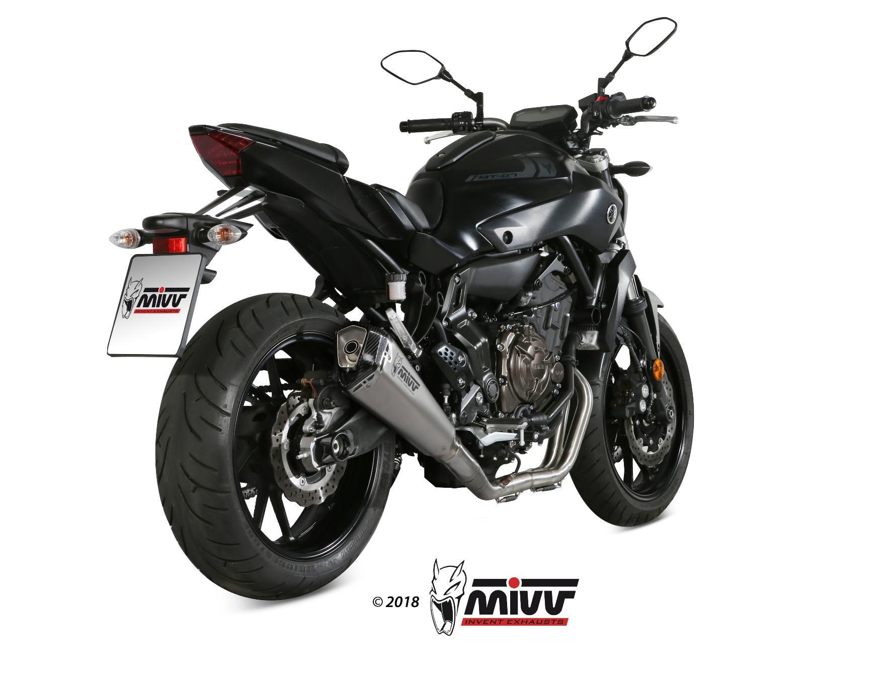 Sportauspuff Komplettanlage MIVV Delta Race HIGH-UP Yamaha MT07 Bj.2014-2020 EURO3/EURO4/EURO5 +ABE Sportauspuff Komplettanlage MIVV Delta Race HIGH-UP Yamaha MT07 Bj.2014-2020 EURO3/EURO4/EURO5 +ABE von MiVV