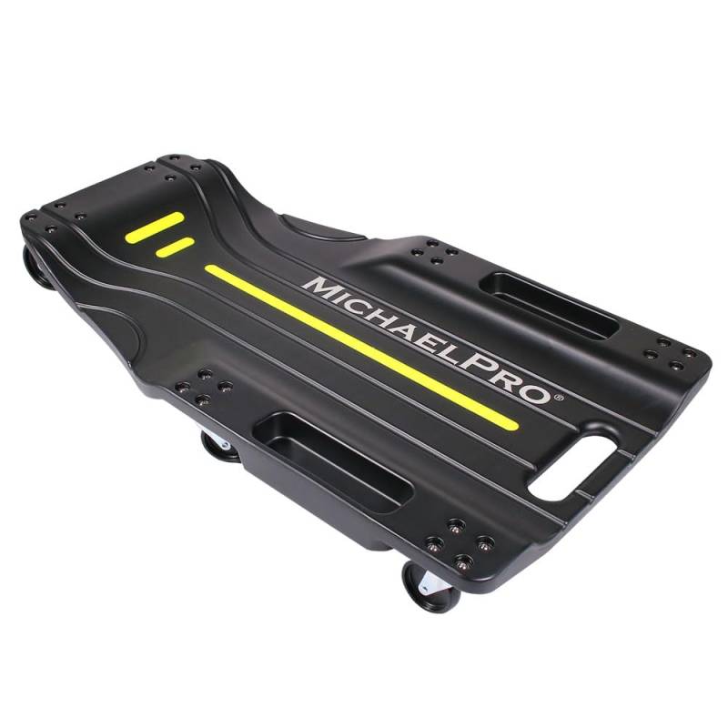 MichaelPro 40-Inch Mechanic Creeper – Low Profile Automotive Creeper, 350 Lbs Capacity Rolling Garage Car Creeper, Shop Creeper with Tool Trays | MP016003 von MichaelPro