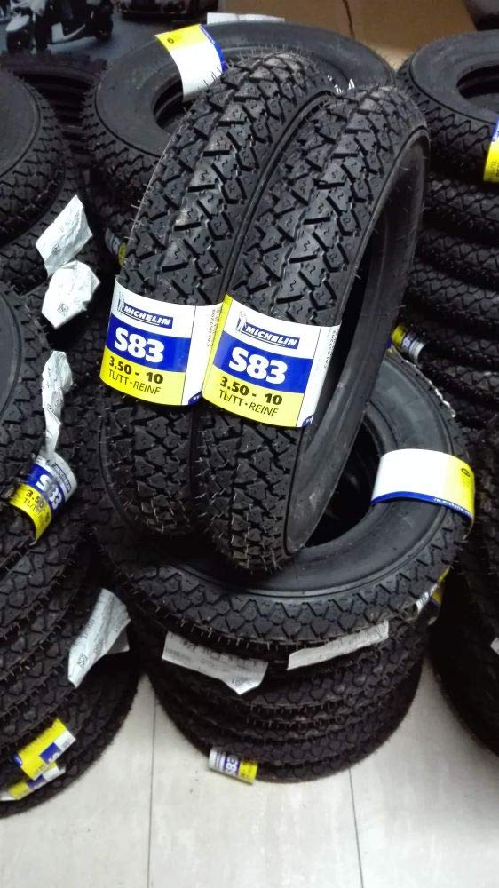 1 Paar Reifen Michelin S83 3.50-10 Piaggio Vespa PX LML von Michelin_Italia