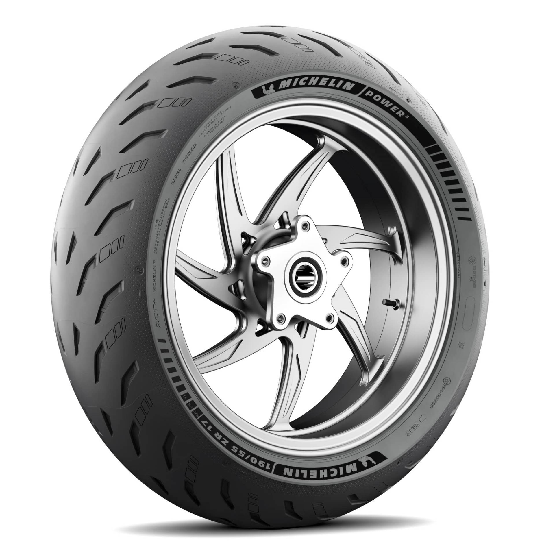 MICHELIN Power 5 Motorradreifen 120/70ZR17 (58W) Vorderrad von MICHELIN