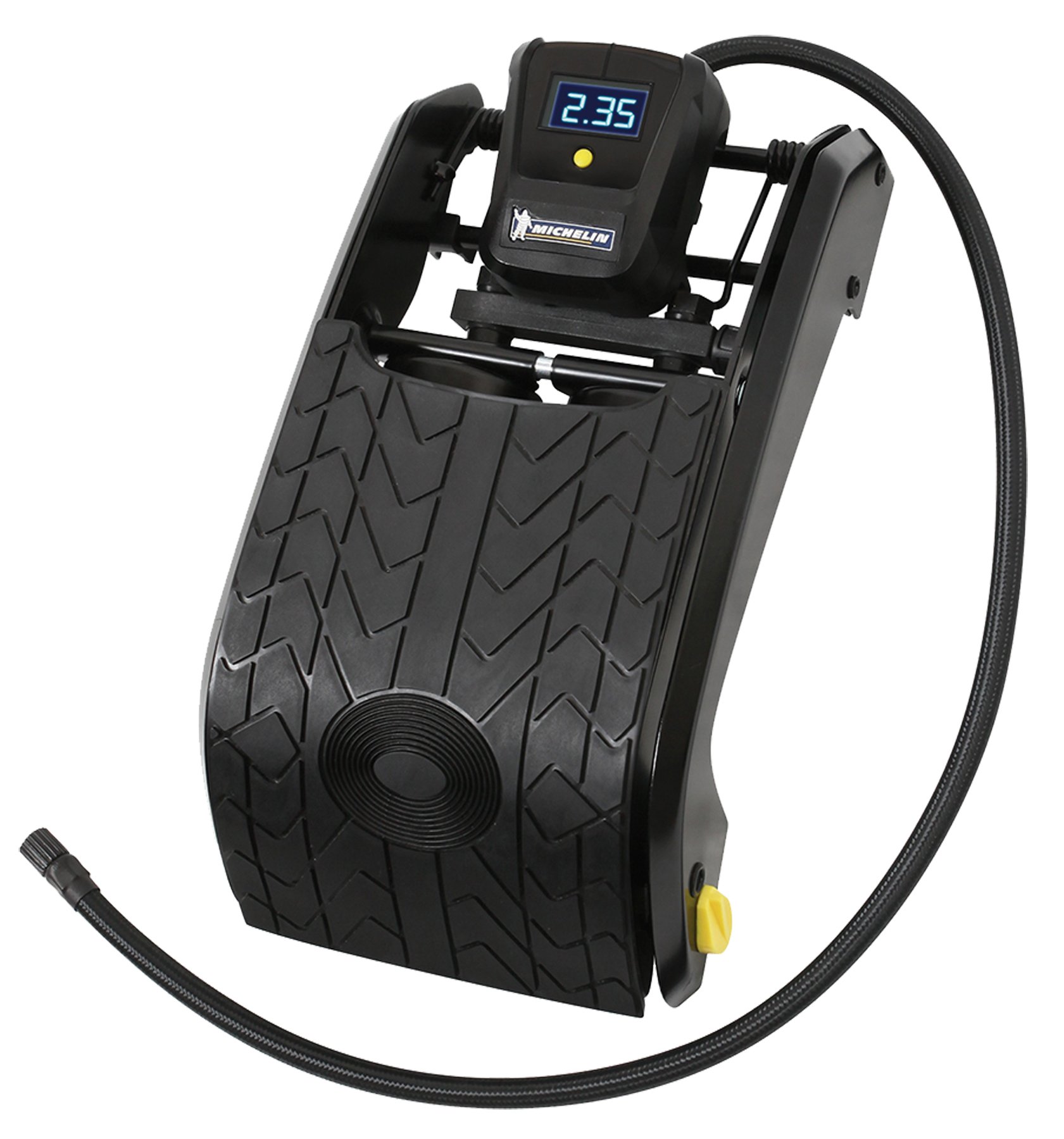 MICHELIN Fußpumpe mit Doppelkolben mit digitalem Manometer, Schwarz MICHELIN Fußpumpe mit Doppelkolben mit digitalem Manometer, Schwarz von MICHELIN