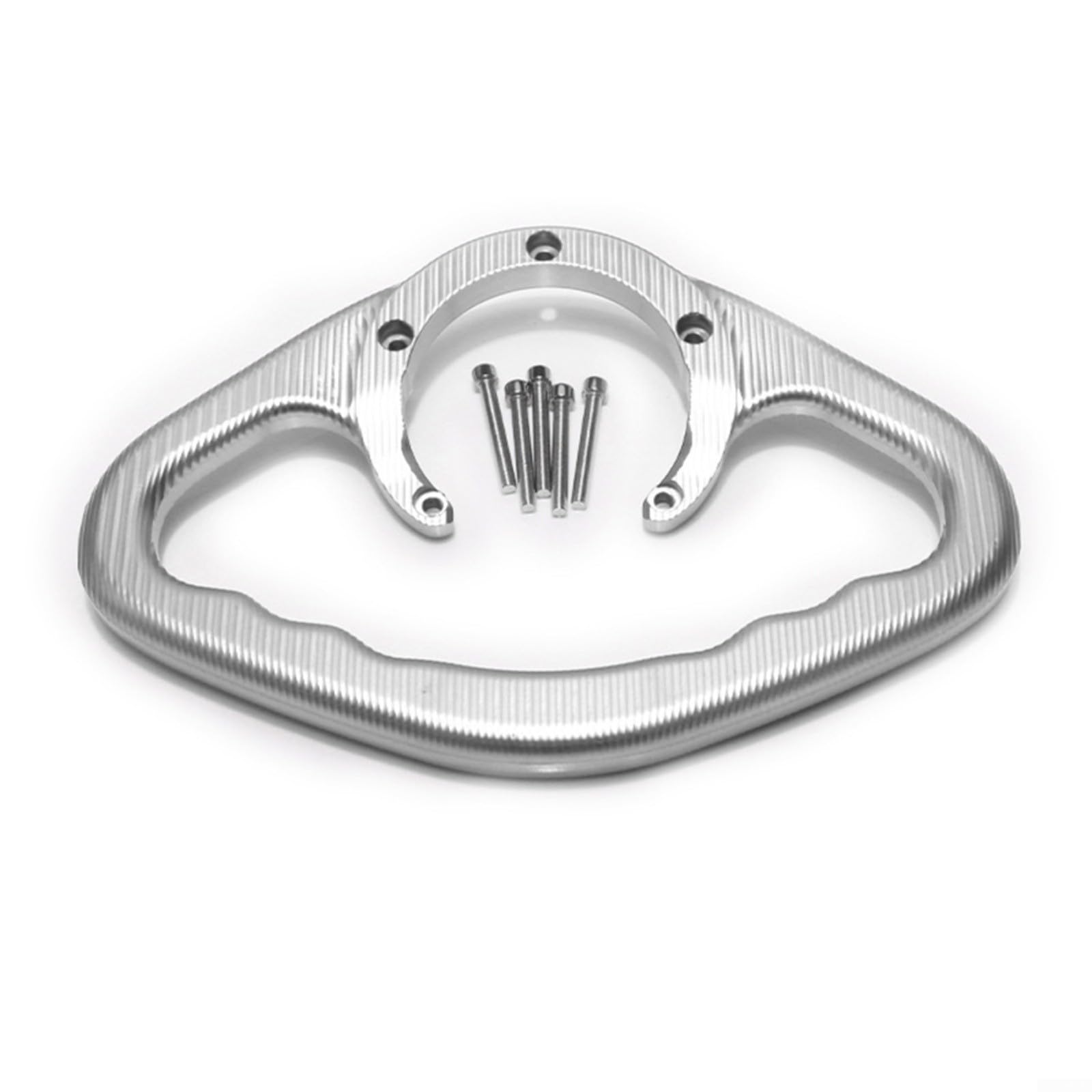 Motorrad Kraftstofftank Griff Sozius Haltegriff Beifahrer Handgriff Armlehne Handgriff für Yamaha-Modelle, darunter für YZF-R1 (1998–2020), für YZF-R6 (1999–2014), für MT-07/09-Serie(Silber) von Micpointik