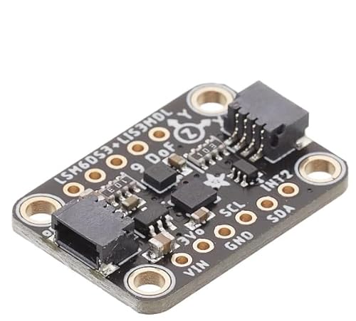 Entwicklungstools für multifunktionale Sensoren Adafruit LSM6DS3TR-C + LIS3MDL - Precision 9 DoF IMU - STEMMA QT/Qwiic - SKU 5543 Entwicklungstools für multifunktionale Sensoren Adafruit LSM6DS3TR-C + LIS3MDL - Precision 9 DoF IMU - STEMMA QT/Qwiic - SKU 5543 von MicroMaker