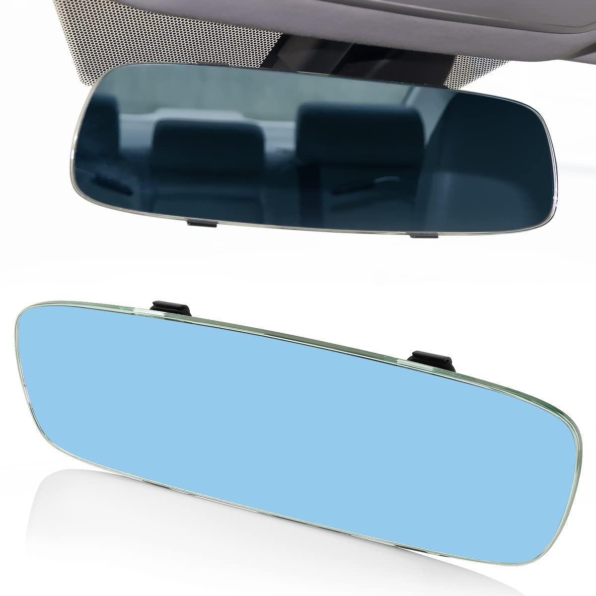 MidGard Auto Panorama Rückspiegel blendfrei, Blendschutz KFZ-Innenspiegel, Weitwinkel Spiegel mit Blendschutzfunktion 270 mm MidGard Auto Panorama Rückspiegel blendfrei, Blendschutz KFZ-Innenspiegel, Weitwinkel Spiegel mit Blendschutzfunktion 270 mm von MidGard