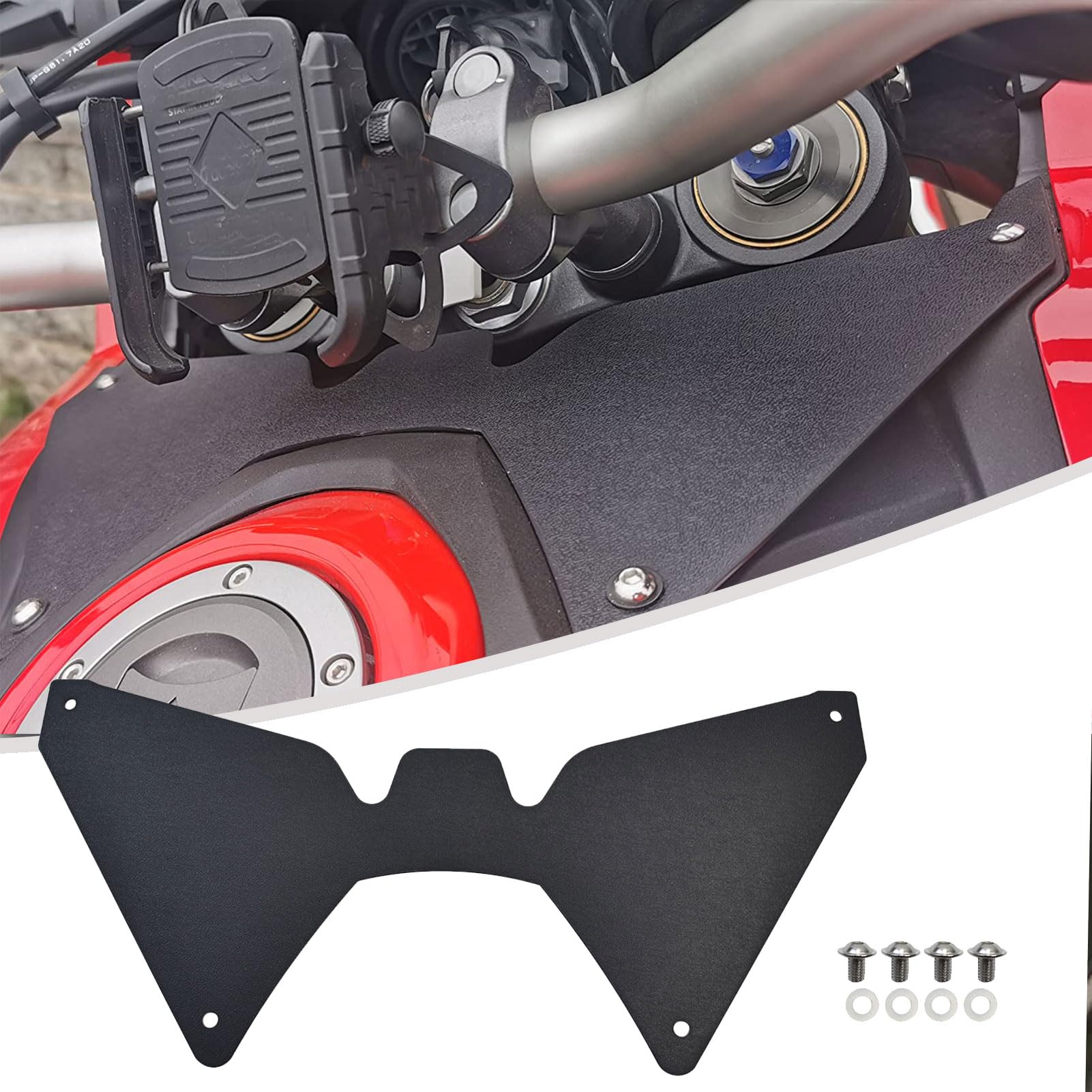 Midimttop Forkshield Updraft Reduziert Vibrationen Windabweiser Front Tankdeckel passend für Ho&n&da Africa Twin CRF1000L CRF 1000 L Zubehör 2016 2017 2018 2019 Midimttop Forkshield Updraft Reduziert Vibrationen Windabweiser Front Tankdeckel passend für Ho&n&da Africa Twin CRF1000L CRF 1000 L Zubehör 2016 2017 2018 2019 von Midimttop