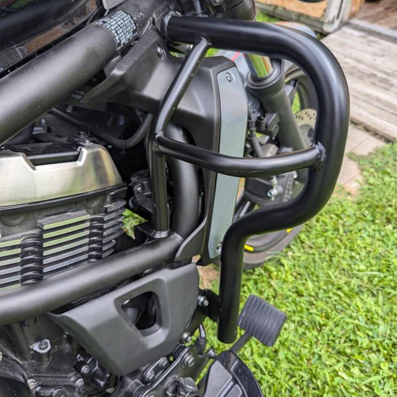 Midimttop Motorrad Compatible with VN650 Vulcan S 650 EN650 VN 650 2015-2024 Motorrad Motor Stoßstange Wache Crash Bars Schutz Stahl von Midimttop
