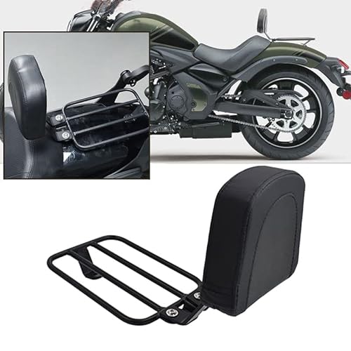Midimttop Motorrad Gepäck Rack Sissy Bar Abnehmbare Rückenlehne für Ka-wa-sa-ki Vulcan 650 S EN650 VN650 S650 EN650 Vulcan S 650 2015-2023 von Midimttop