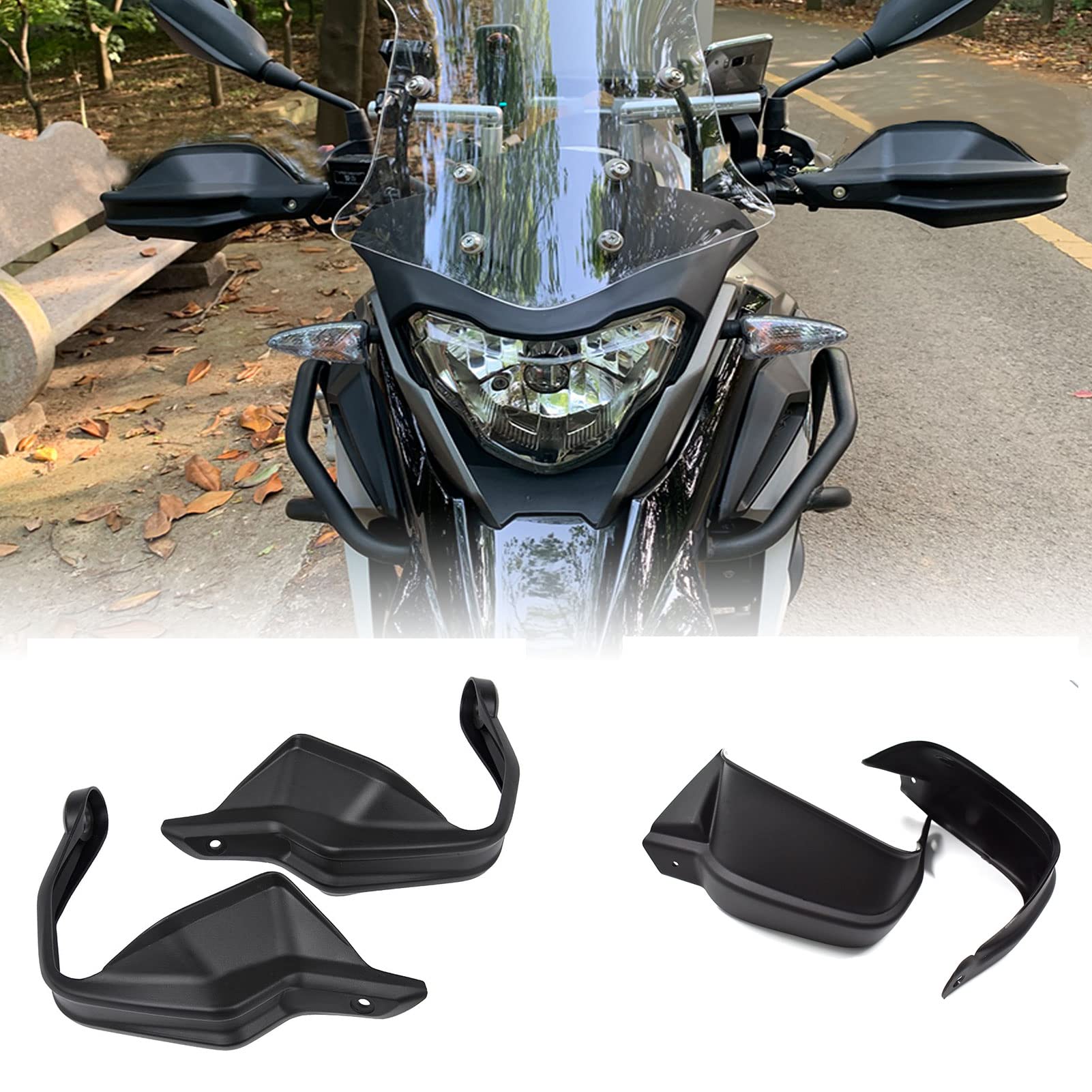 Midimttop Motorrad Hand Schutz Handprotektoren Protector Windschutzscheibe Kompatibel mit B.M.W G310GS G310R 2017 2018 2019 2020 2021 G 310R G 310GS Zubehör von Midimttop