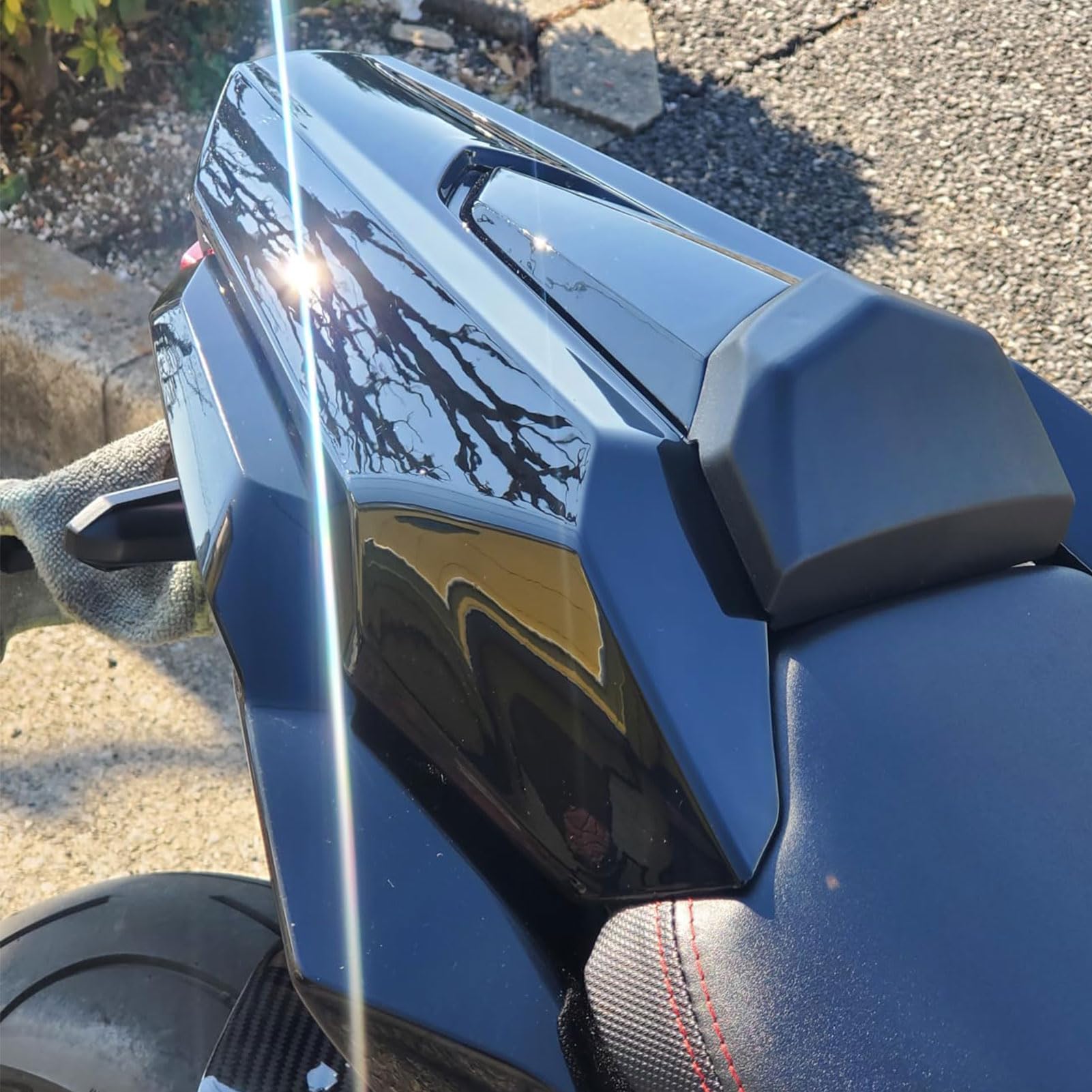 Midimttop Motorrad Hinten Sozius-Sitz,Fondpassagier Soziusabdeckung ABS Heckabdeckung Sitzverkleidung Replacement for CB650R CBR 650R CB 650 R 2019 2020 Zubehör (Glänzend schwarz) Midimttop Motorrad Hinten Sozius-Sitz,Fondpassagier Soziusabdeckung ABS Heckabdeckung Sitzverkleidung Replacement for CB650R CBR 650R CB 650 R 2019 2020 Zubehör (Glänzend schwarz) von Midimttop
