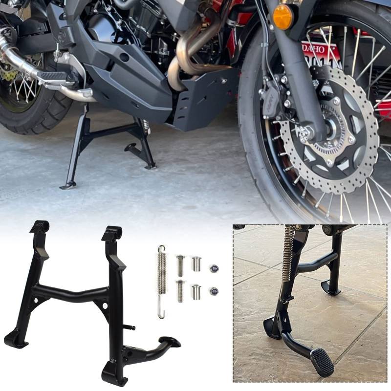 Midimttop Motorrad Nahen Ständer Zentrum Zentralen Parkplatz Standhaft Halter Unterstützung Replacement for Ve-r-sys X300 Ve-rsys X-300 Zubehör 2017 2018 2019 2020 2021 2022 2023 2024 von Midimttop