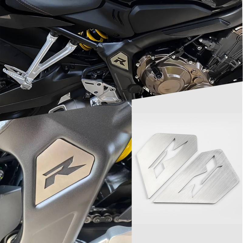 Midimttop Motorrad zubehör Für HO&N&DA CB650R/CBR650R CB 650R CBR 650R 2019-2025 rahmen dekorative abdeckung Karosserieverkleidung Schutzrahmen Seitenaufklebe rEmblem Abzeichen von Midimttop