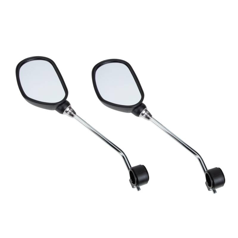 Mikikit 1 Paar Rückspiegel Spiegelaustausch verschleißfester Spiegel konvexer Spiegel professioneller Fahrradspiegel Lenker Fahrradspiegel Fahrrad Rückansicht Glas von Mikikit