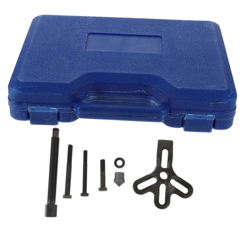 Mikikit 1Satz Teiliges Abzieher für Schwungrad und Riemenscheiben Robustes Werkzeug aus Praktischem Gehäuse für Effiziente Auto Reparatur von Mikikit