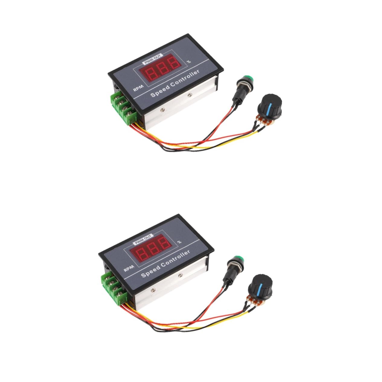 Mikikit 2 Stücke Einstellbare Motor Regler Controller 6-60v Dc Motor Pwm Controller Digital Display Mikikit 2 Stücke Einstellbare Motor Regler Controller 6-60v Dc Motor Pwm Controller Digital Display von Mikikit