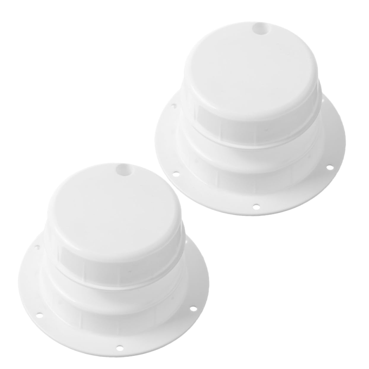 Mikikit 2Stücke Dachentlüftungskappen Weiße Entlüftungsabdeckung für Sanitärsysteme Langlebige Lüftungskappen für Wohnmobile und Wohnwagen Einfache Installation Optimale Mikikit 2Stücke Dachentlüftungskappen Weiße Entlüftungsabdeckung für Sanitärsysteme Langlebige Lüftungskappen für Wohnmobile und Wohnwagen Einfache Installation Optimale von Mikikit